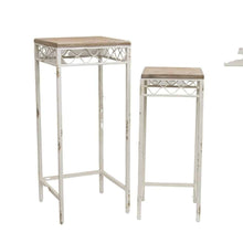 Load image into Gallery viewer, Nested Side Tables / Plant Stands Martinique Set of Two
