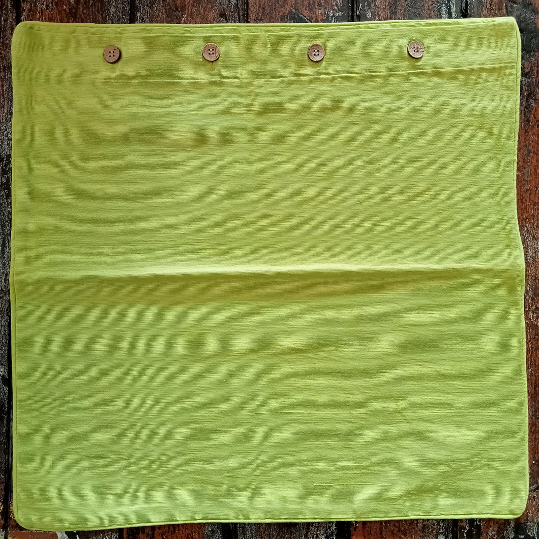 Fresh Lime Euro Cotton Cushion Cover 60x60cm
